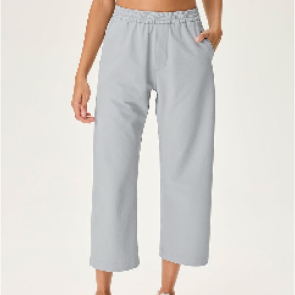 Outdoor Voices RecTrek Cropped Wide Leg Pants